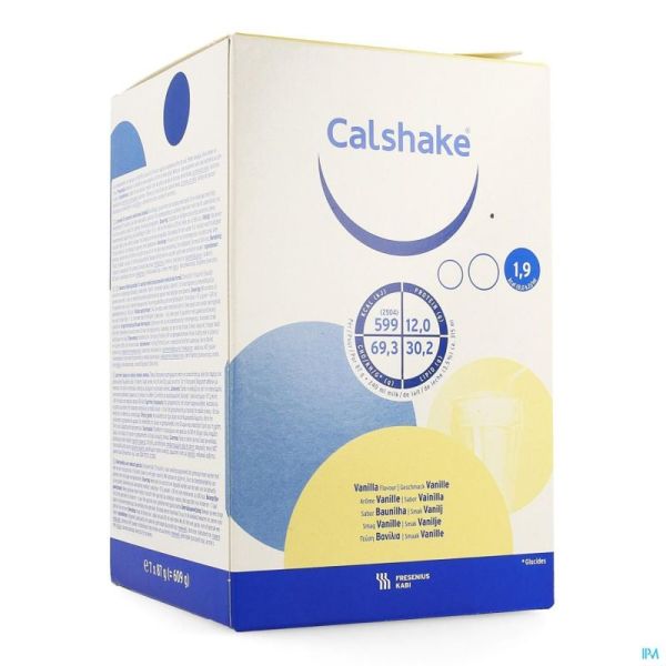 Calshake vanille    sachets 7x87g 7951161