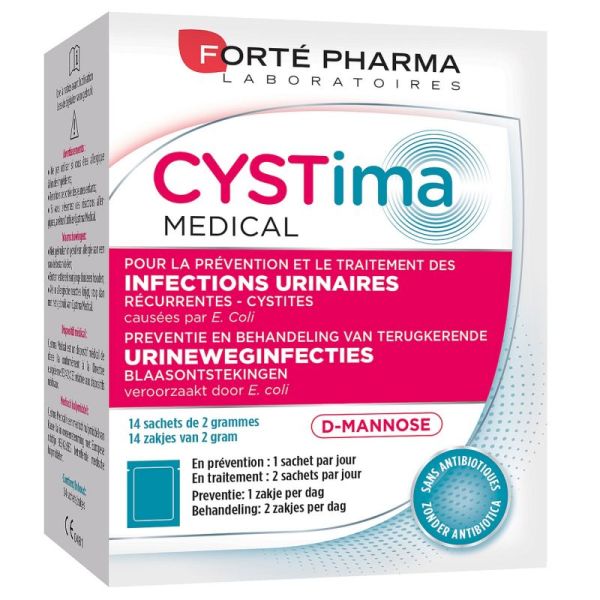 Cystima Medical 14 Sachets Forte Pharma
