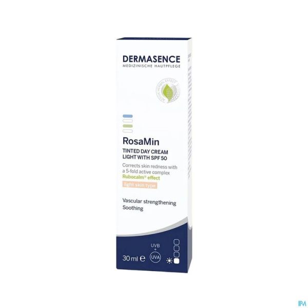 Dermasence Rosamin Tinted Day Cr Light Spf50 30ml