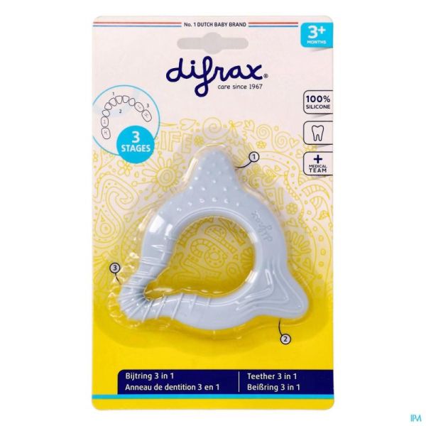 Difrax Anneau Dentition 3en1