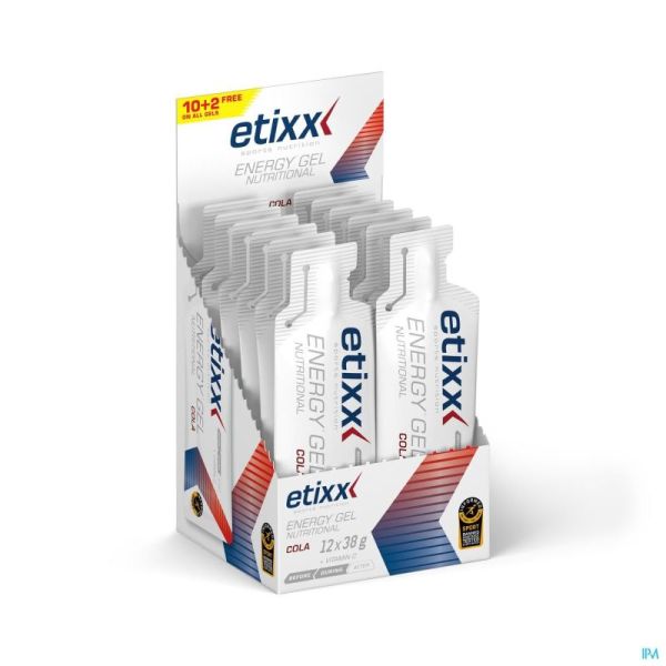Etixx Nutri Gel Cola 12x38 Grr