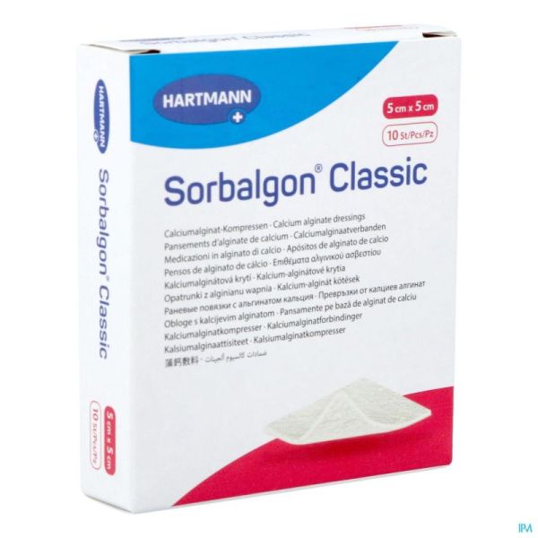 Hartmann Sorbalgon 5x5cm 598/1-5 10 Pièces