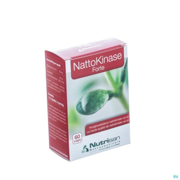 Nutrisan Nattokinase Forte 60 Gélules 