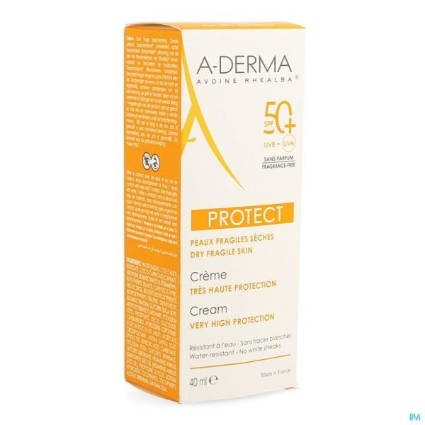 Protect crème SPF50+ haute protection 40ml