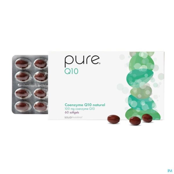 Pure Q10 Solid Pharma 60 Softgels
