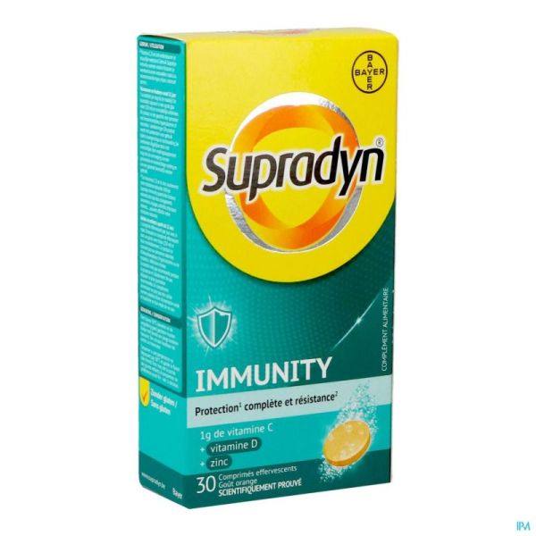 Supradyn Immunity Comprimés Effervescents 2x15