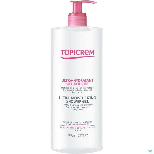 Topicrem Uhc Ultra-hydratant Gel Douche 1l