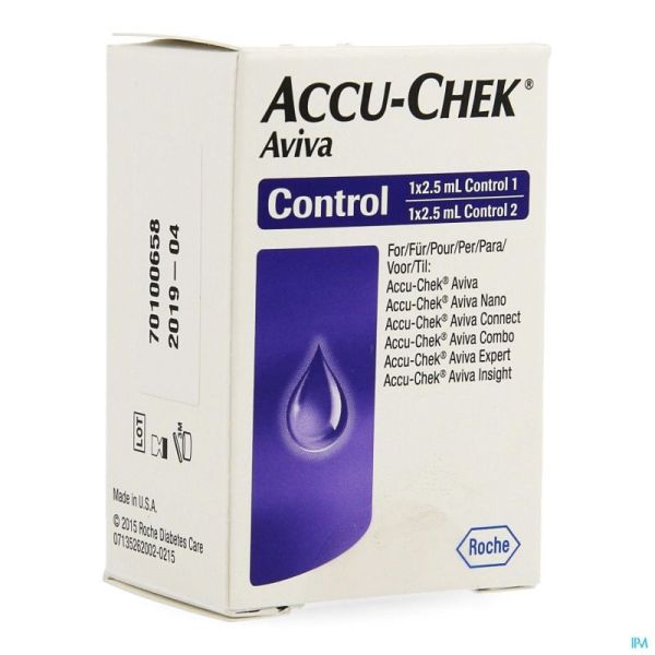 Accu Chek Aviva Control 2x2,5 Ml