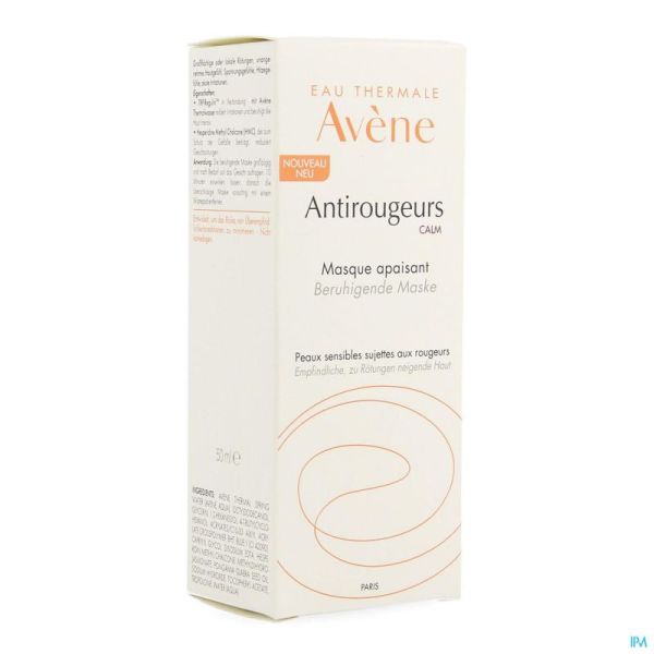 Avène Antirougeurs Calm  Masque Apaisant 50ml