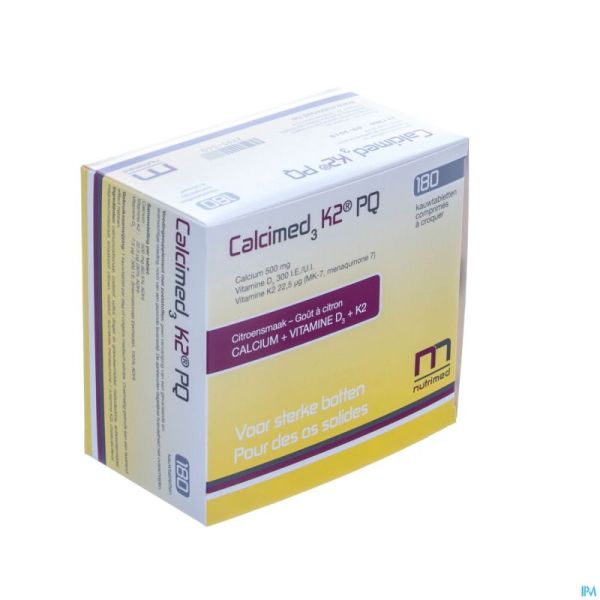 Calcimed K2 Pq Blister Kauwtabl 180