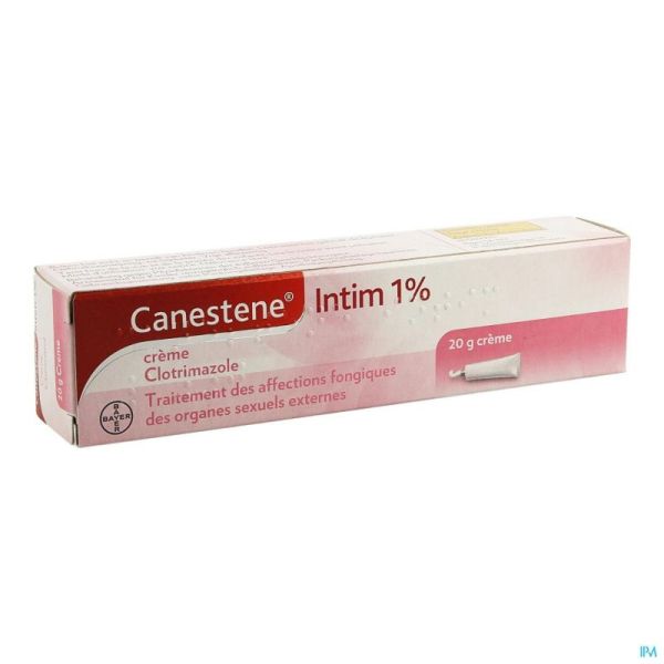 Canestene Intim 1% Crème Tube 20g Rempl.3143427