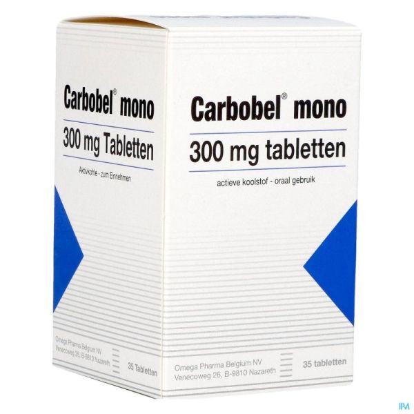 Carbobel Mono 300mg Comprimés 35