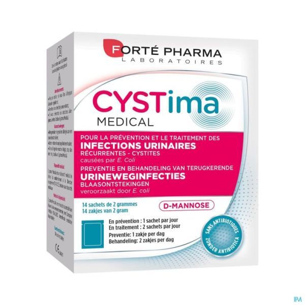 Cystima Medical 14 Sachets Forte Pharma