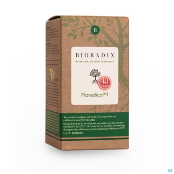 Floradicol7 Gélules 30 Bioradix Labophar