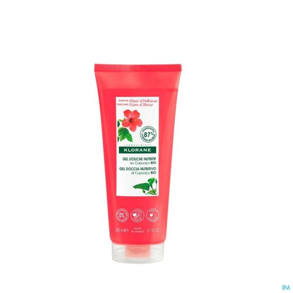 Klorane Corps Crème Douche Fleur Hibiscus 200ml 