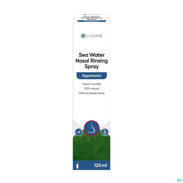 Livsane Nasal Spray Hypertonique 120ml