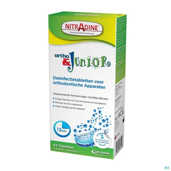 Nitradine Ortho & Junior 64 Comprimés