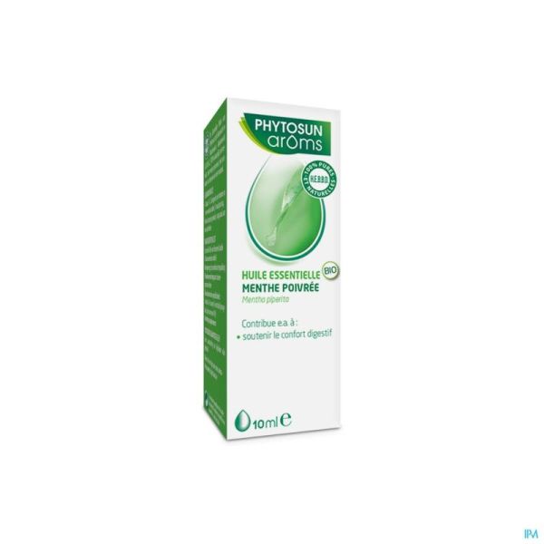 Phytosun Menthe Poivree Bio Huile Essentielle 10 ML