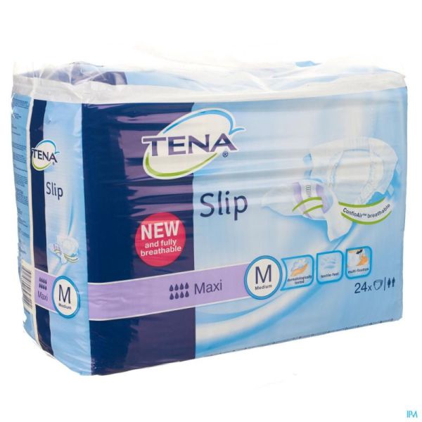 Tena Slip Maxi Breath Medium 710924 24 P