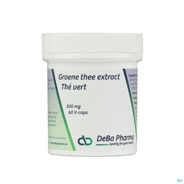 Thé Vert Deba 60 Gélules 500 Mg