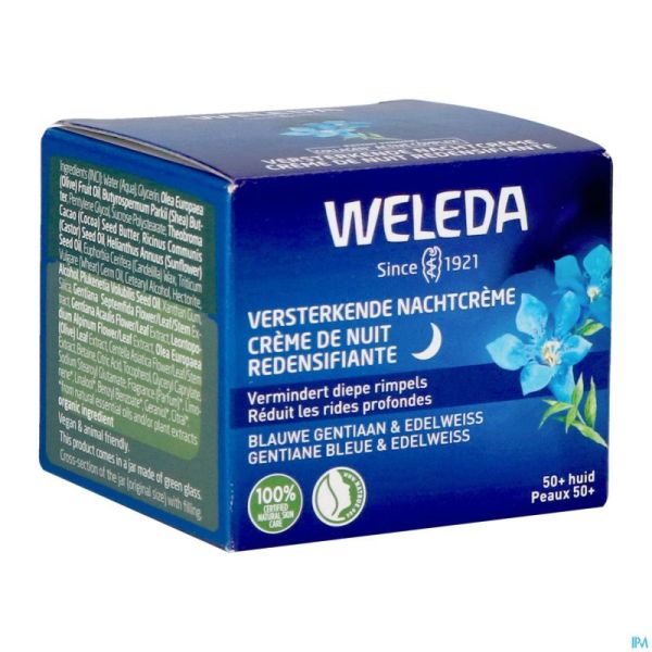 Weleda Gentiane Bleue & Edelweiss Crème Nuit 40ml