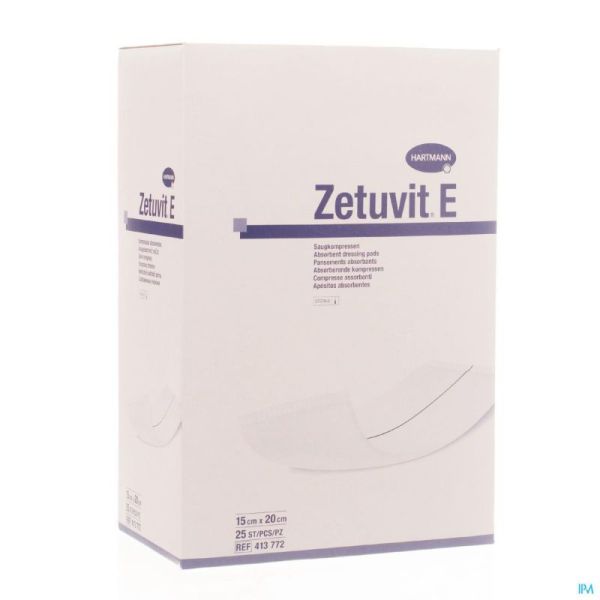 Zetuvit E Hartm Stérile 15x20cm 25 4137721