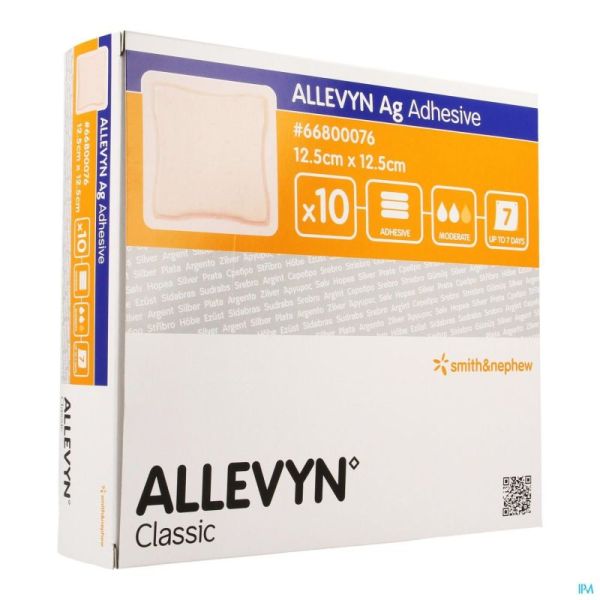 Allevyn Adhes 12,5x12,5 0010 10 Pièce