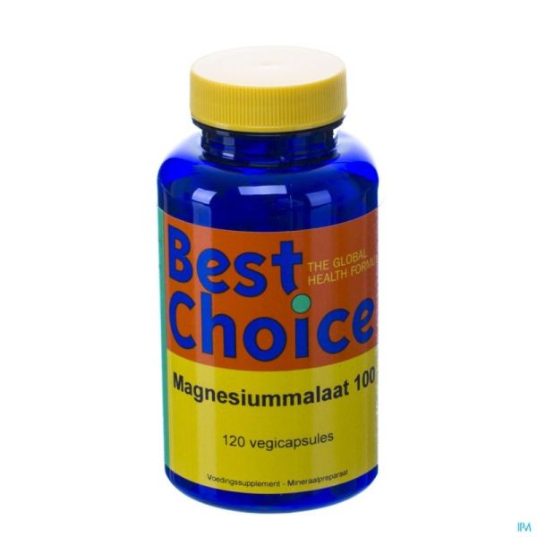 Best choice malate magnesium 500 v-gélules 120