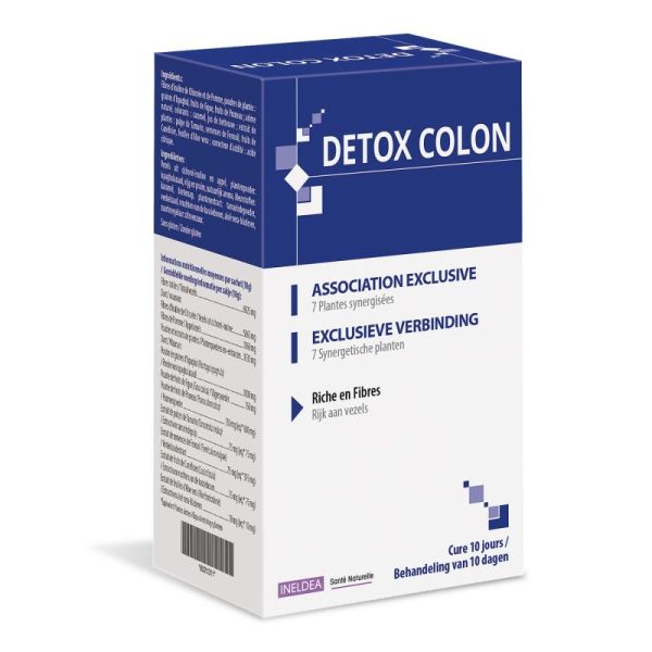 Detox Colon Isn Etui Sachets 10x10g