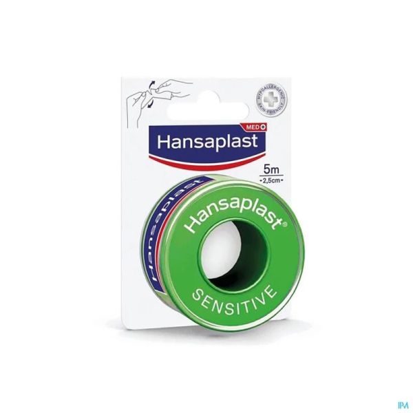 Hansaplast Sparadrap Peau Sensible 5mx2,50cm