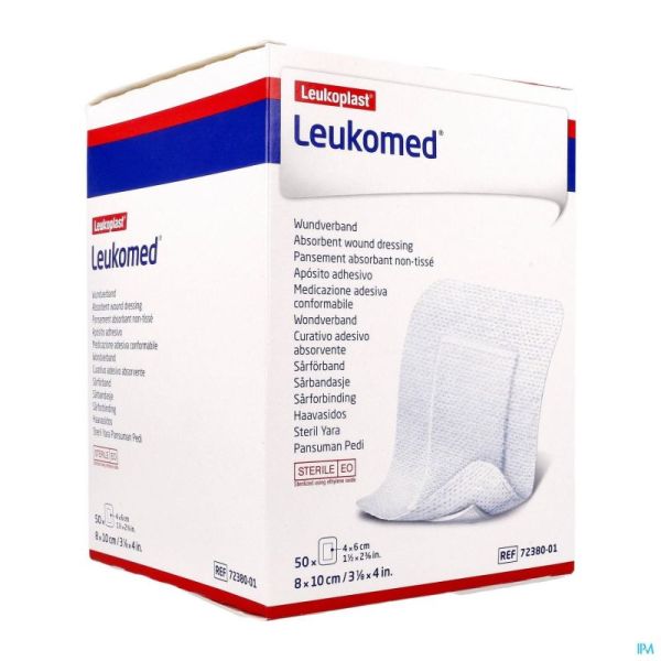 Leukomed Pansement Steril 8,0cmx10cm 50 7238001