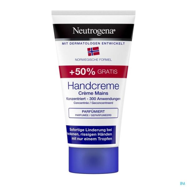 Neutrogena Formule Norvégienne Crème Mains Parfumée 50ml +50% Gratuit