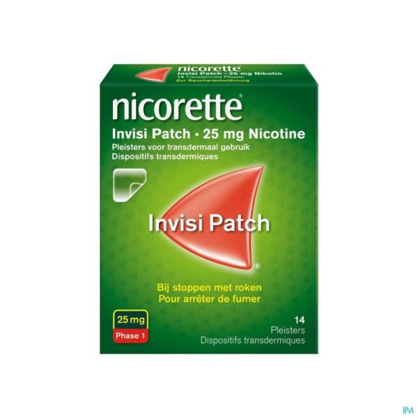 Nicorette Invisipatch 14 Patchs 25 Mg