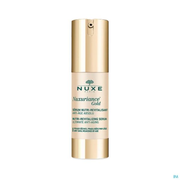 Nuxe Nuxuriance Gold Sérum Nutri Revitalisant 30ml Prix Permanent