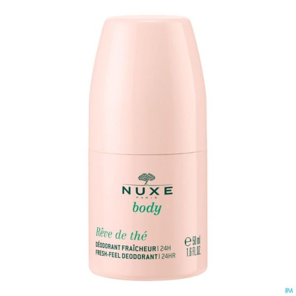 Nuxe Rêve de Thé Déodorant Fraicheur 24h Roll On 50ml Prix Permanent