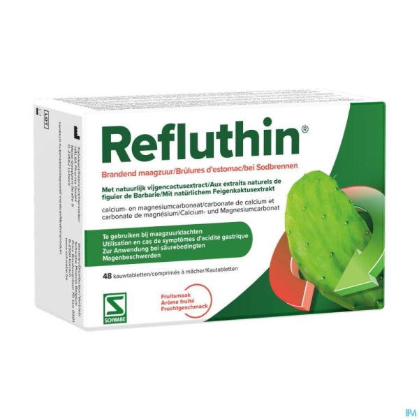 Refluthin Fruit Comprimés à Croquer 48