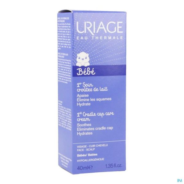 Uriage Bébé Crème Soin Croutes De Lait