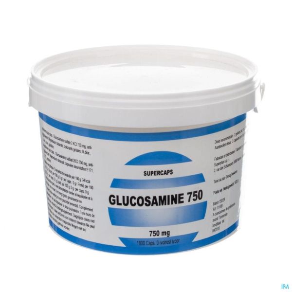 Glucosamine Supercaps 1800 Gélules 750 Mg