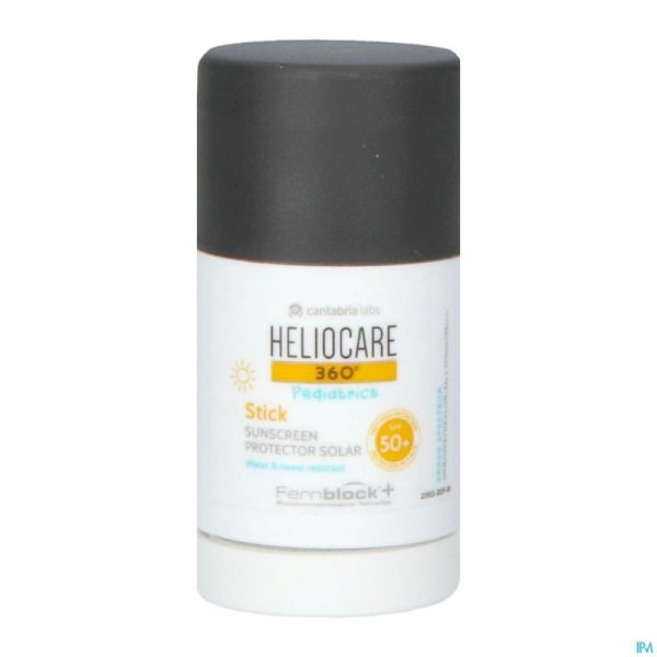 Heliocare 360° Pediatrics Stick Solaire Lèvres et Visage Spf50+ 25g