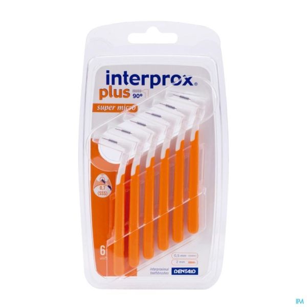 Interprox Plus Interdental Super Micro Orange