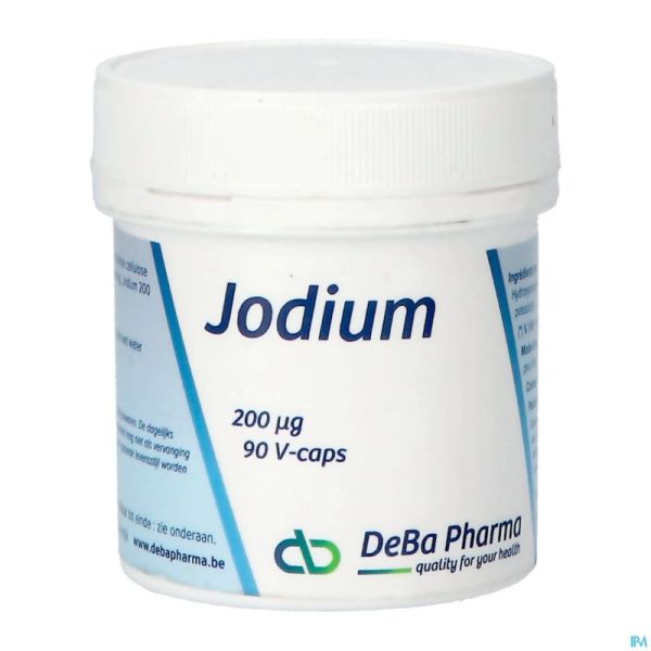 Iode 200mcg V-gélules 90 Deba