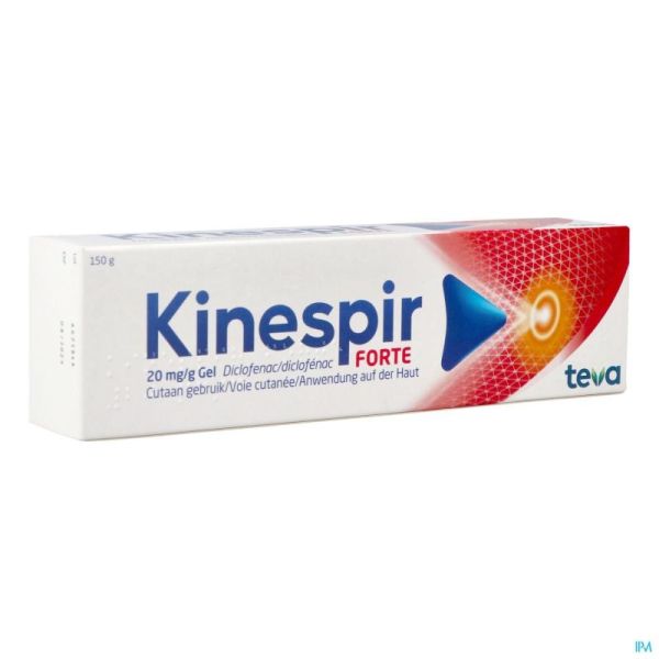 Kinespir Forte 20mg/g Gel 150g