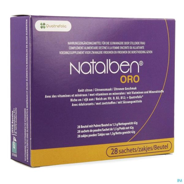 Natalben Oro Sachets 28