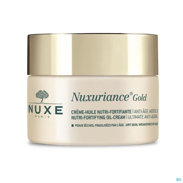Nuxe Nuxuriance Gold Crème Huile Nutri Fortifiante 50ml Prix Permanent