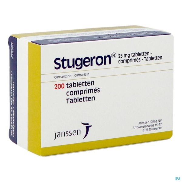 Stugeron 200 Comprimés