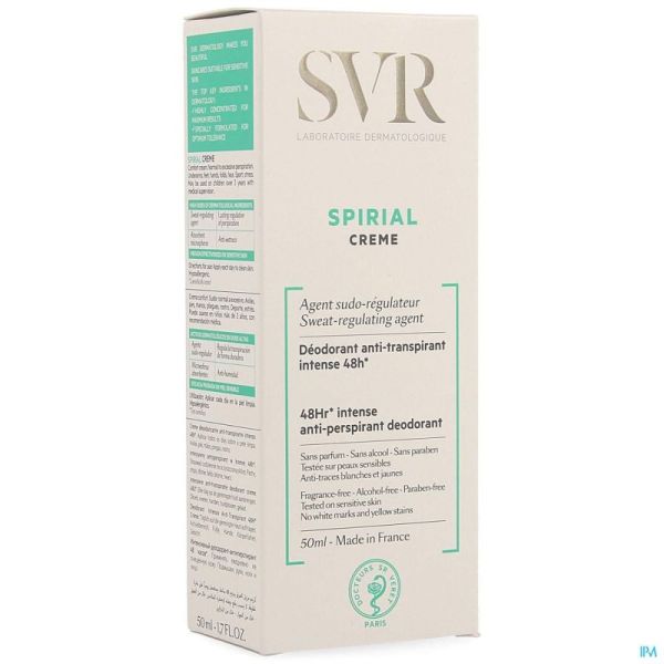 SVR Spirial Déodorant Crème 50 Ml