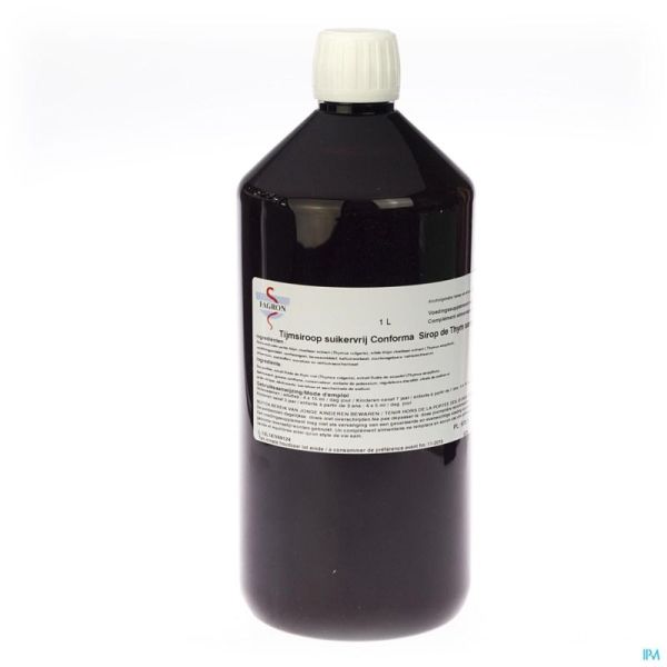 Thym Sirop S Sucer Fagron 1 L