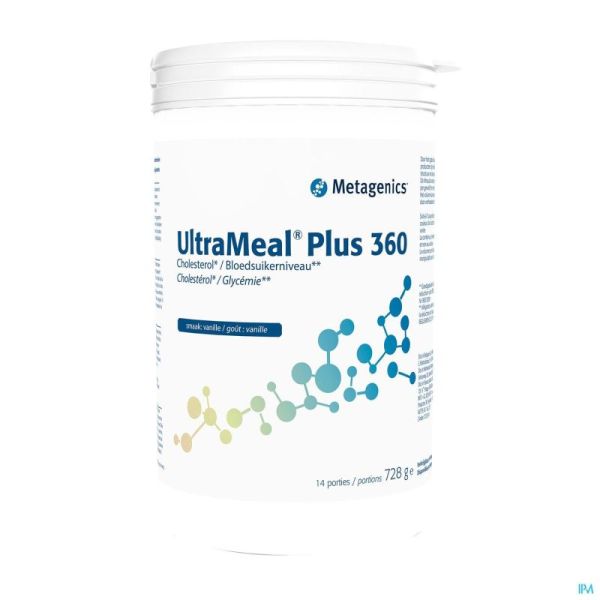 Ultrameal Plus 360 Vanille Metagenics Poudre