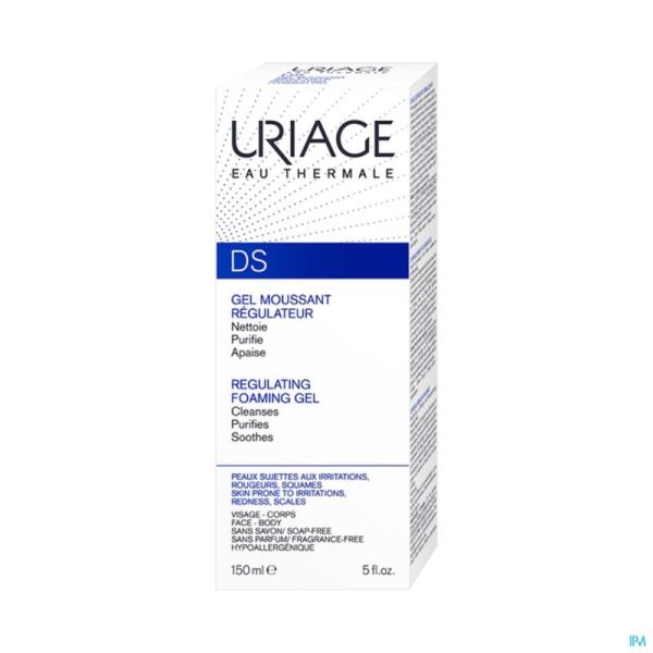 Uriage Ds Gel Nettoyant Tube 150 Ml