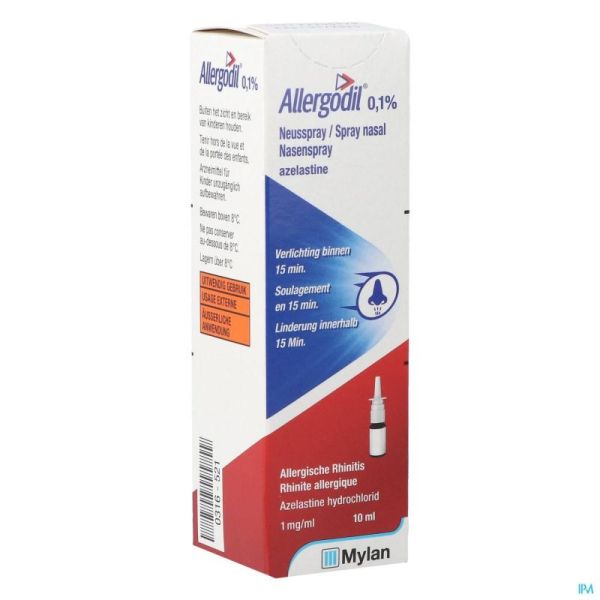 Allergodil Spray Nasal 10 ML